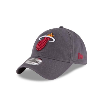 Miami Heat Gorra | New Era NBA Core Classic 9twenty Adjustable Cap Mexico - Grises